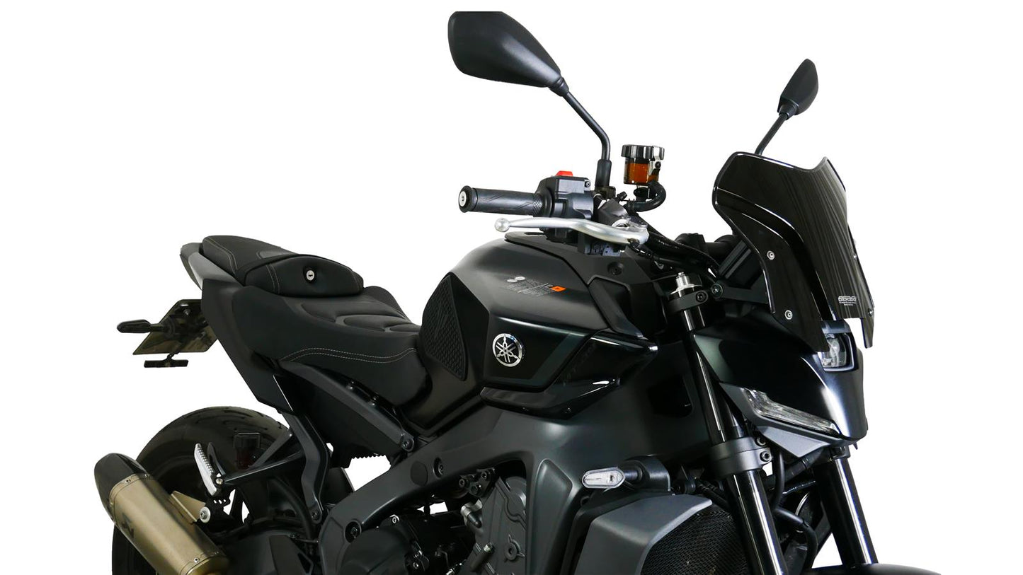 MRA Sportscheibe "NSPM" schwarz passend für Yamaha MT-09 2024-