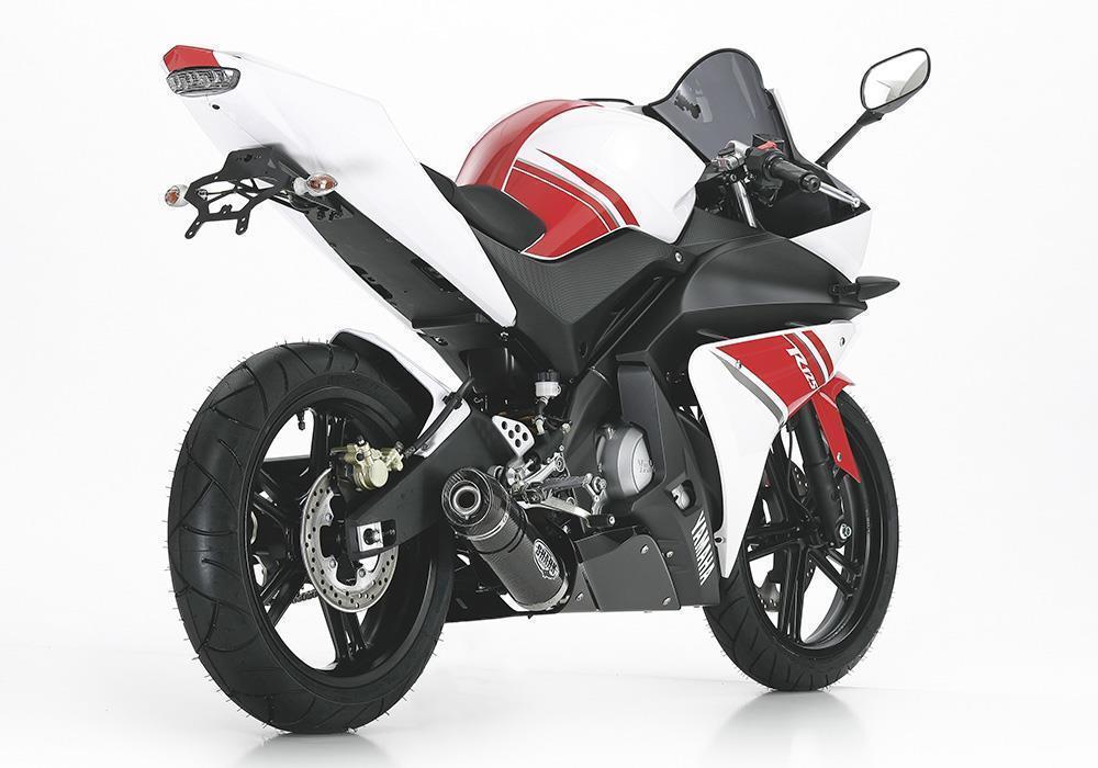 SHARK Street GP Auspuff passend für Yamaha YZF-R125 2017-2018 - Kama Bike Parts
