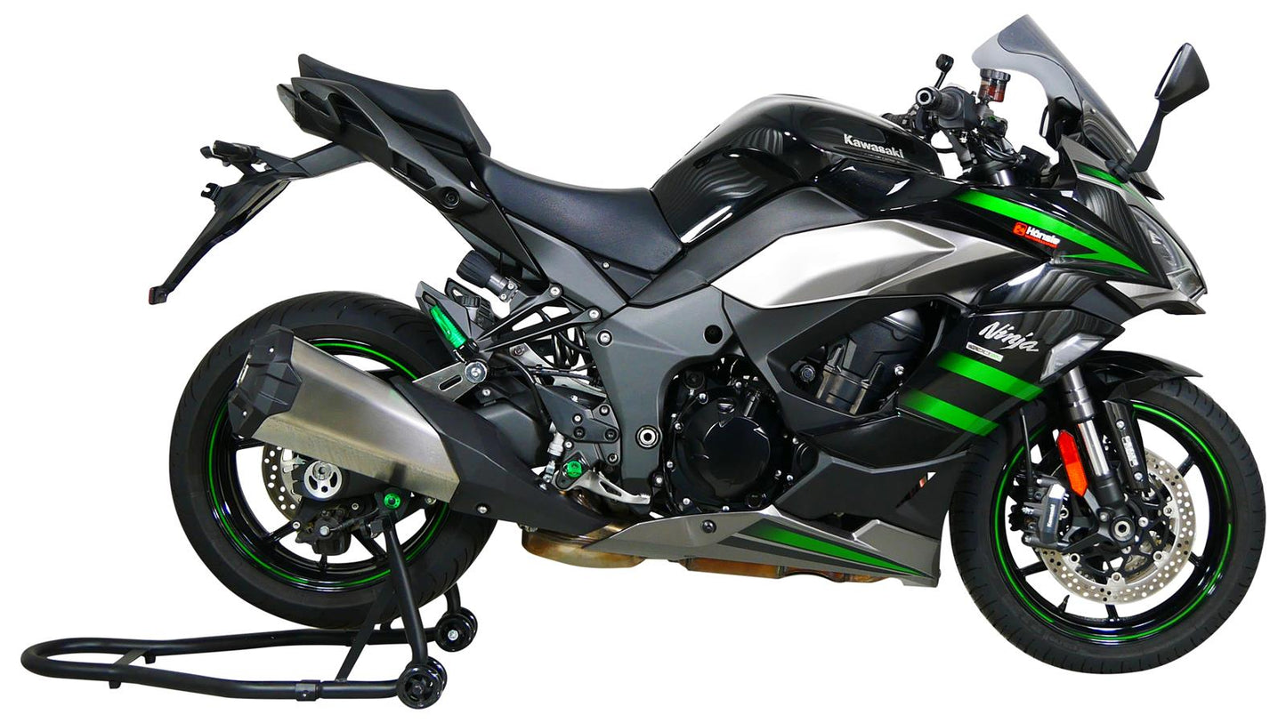 MRA Racingscheibe "R" rauchgrau passend für Kawasaki NINJA 1000 SX 2020-