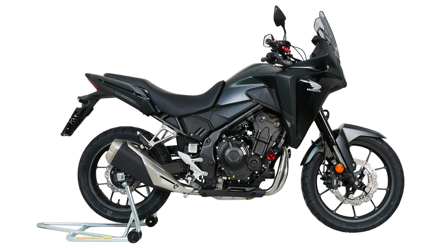 MRA Sportscheibe "SPM" rauchgrau passend für Honda NX 500 2024-