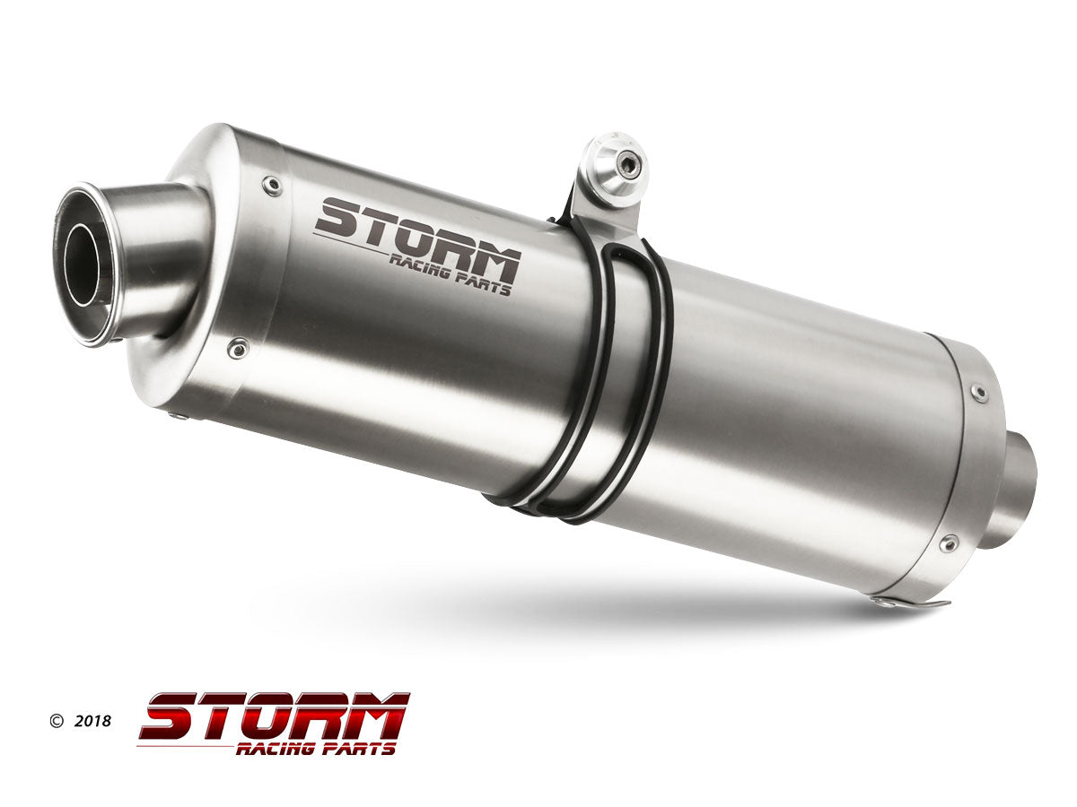STORM OVAL Auspuff passend für Yamaha Tenere 700 2019-2026