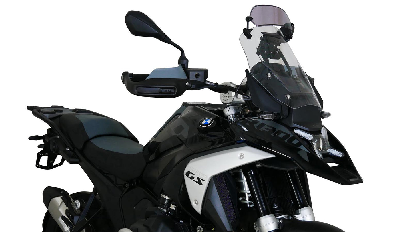 MRA X-creen-Sport Aufsatz XCSA rauchgrau ABE für diverse Motorräder.