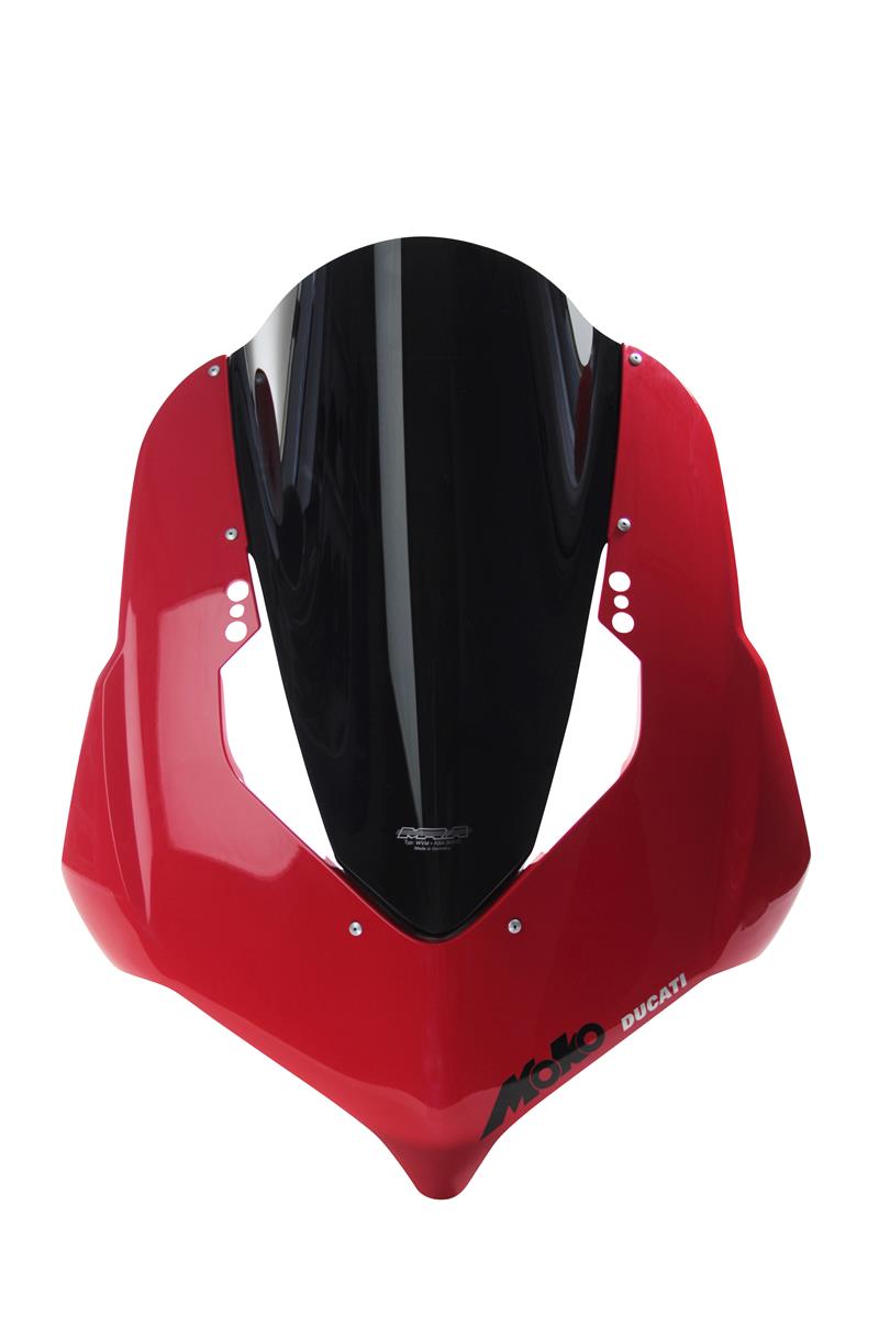 Racingscheibe R schwarz passend für Ducati PANIGALE V4/S 2018-2019 PANIGALE V2 2020-