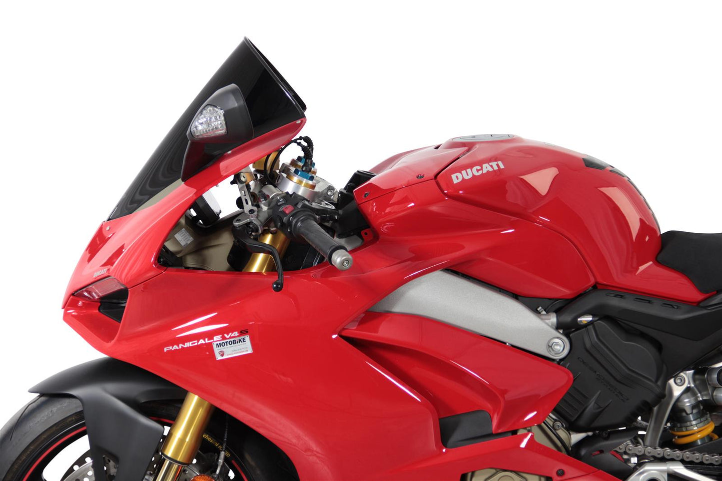 Racingscheibe R schwarz passend für Ducati PANIGALE V4/S 2018-2019 PANIGALE V2 2020-