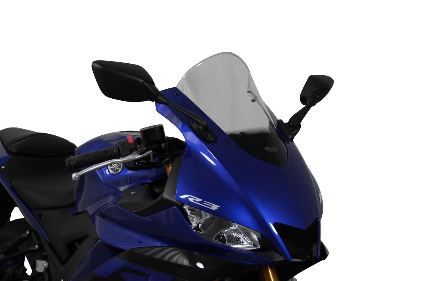 MRA Racingscheibe "R" klar passend für Yamaha YZF-R3 2019-