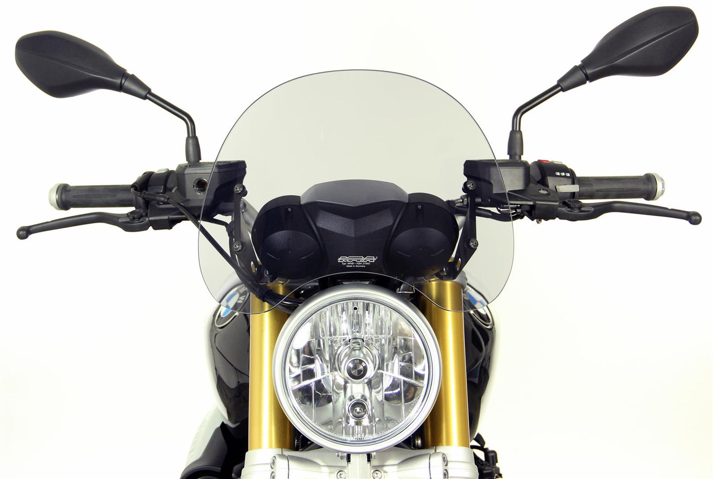 MRA Tourenscheibe "NTM" rauchgrau passend für BMW R NINE-T -2023