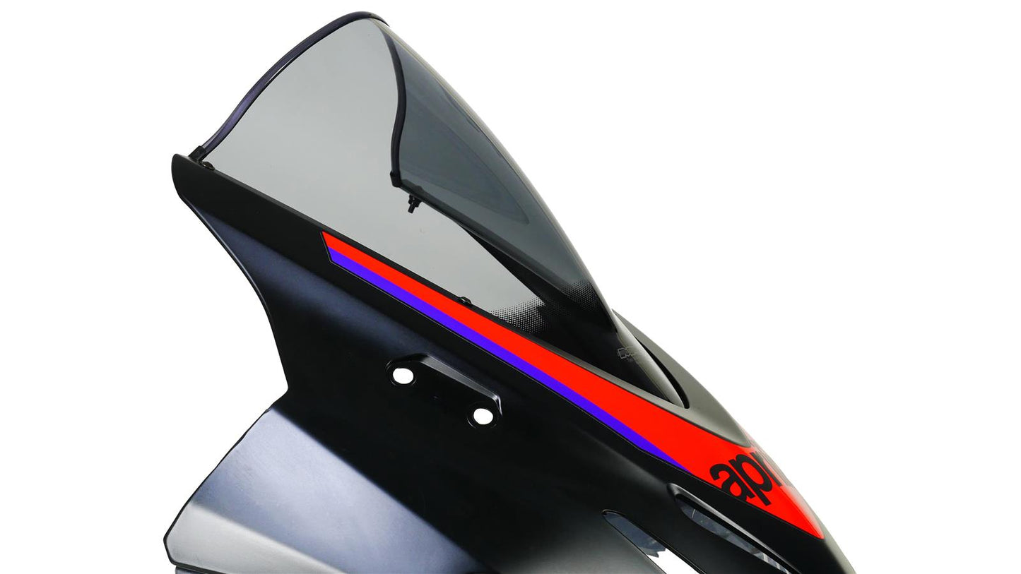 MRA Racingscheibe "R" rauchgrau passend für Aprilia RS 457 2024-