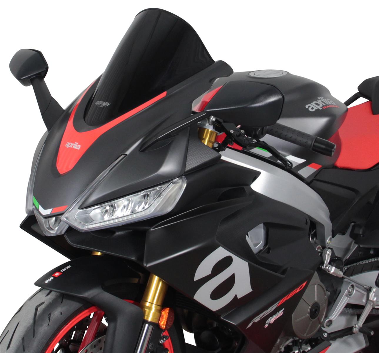 MRA Racingscheibe R schwarz passend für Aprilia RS 660 2021-