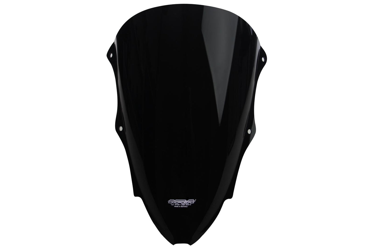 MRA Racingscheibe "R" schwarz passend für Aprilia RSV 4 RR/RF/1100 FACTORY 15-20