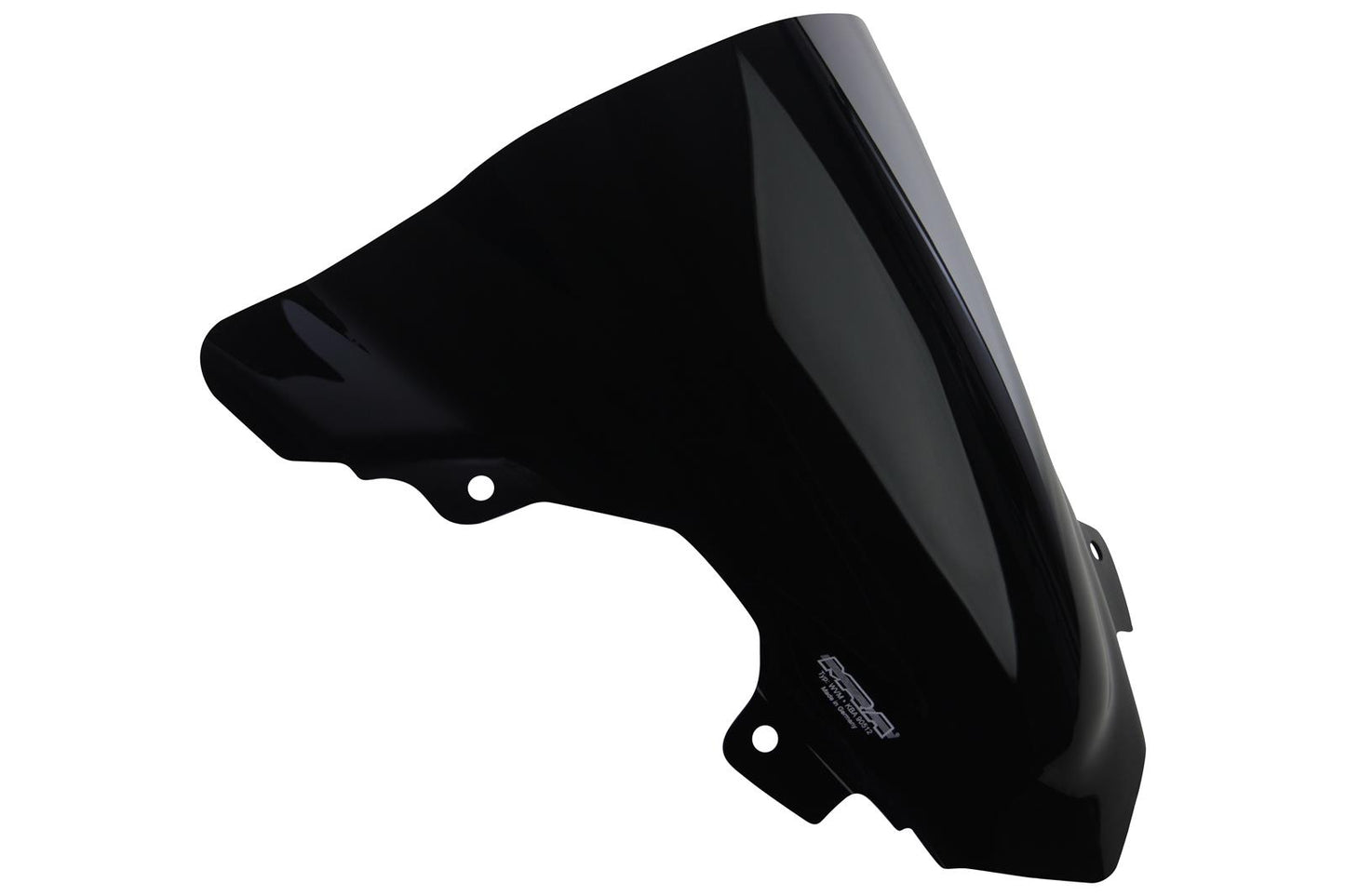 MRA Racingscheibe "R" schwarz passend für BMW S1000 RR /HP4 RACE 2015-2018