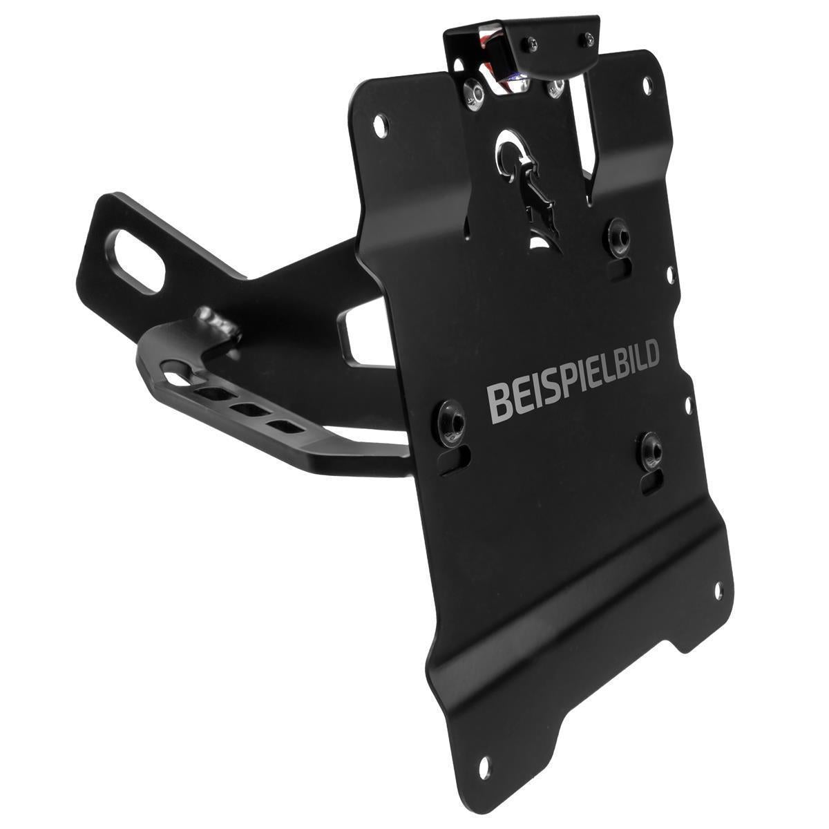 ZIEGER Kennzeichenhalter passend für Harley Davidson Dyna Super Glide (FXD) 1995-2004 - Kama Bike Parts