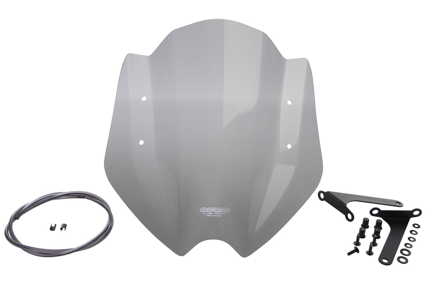 MRA Racingscheibe NR rauchgrau passend für Suzuki SFV 650 Gladius 2009-2015