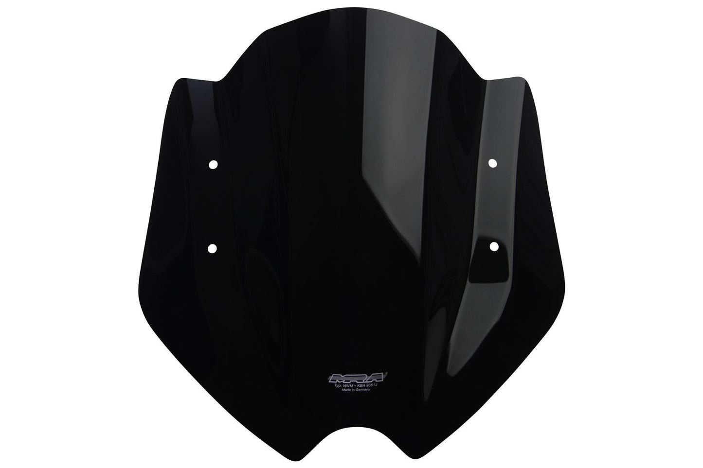 MRA Racingscheibe NR schwarz passend für Suzuki SFV 650 Gladius 2009-2015
