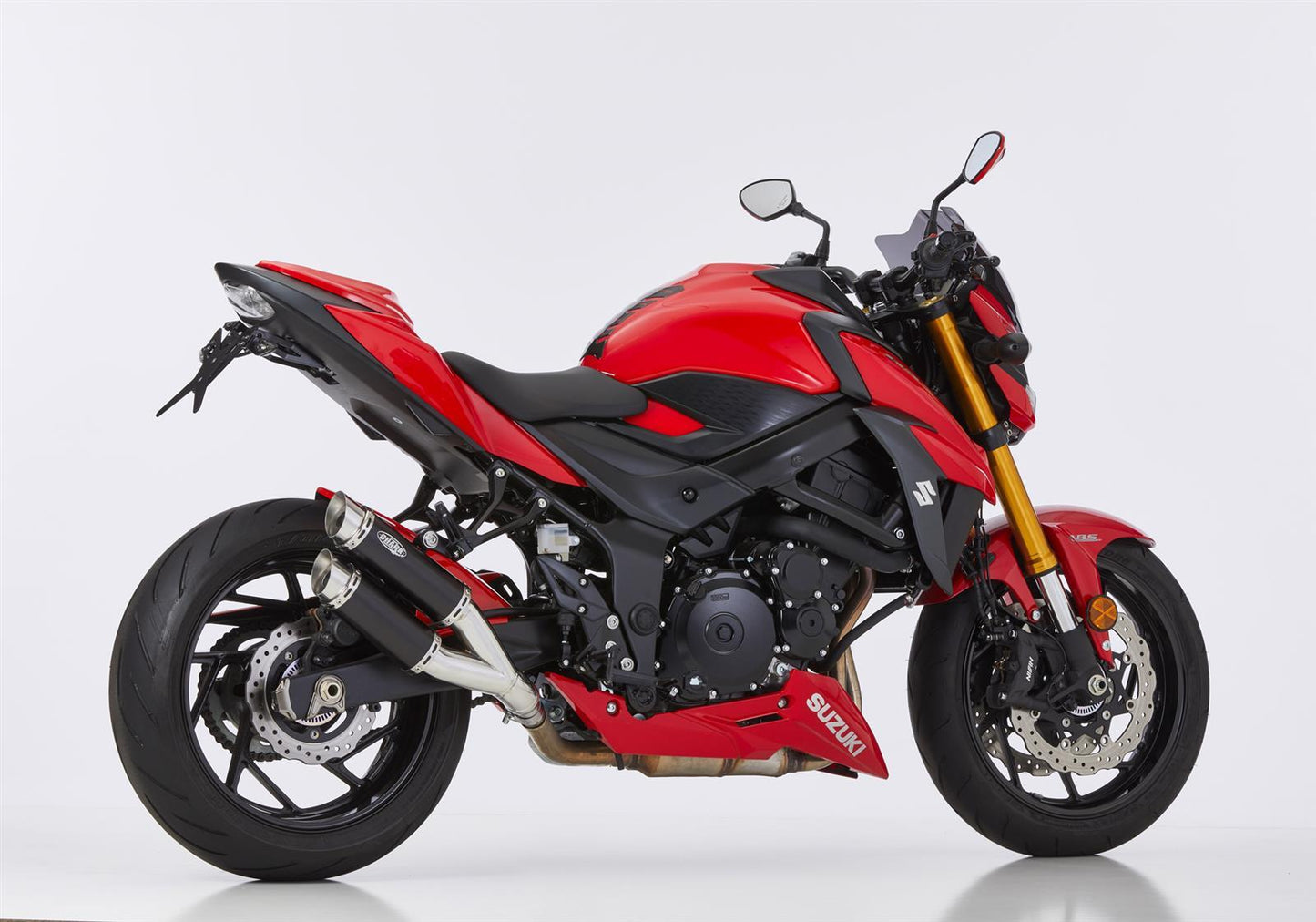 SHARK Track Auspuff passend für SUZUKI GSR 750 2011-2016 - Kama Bike Parts