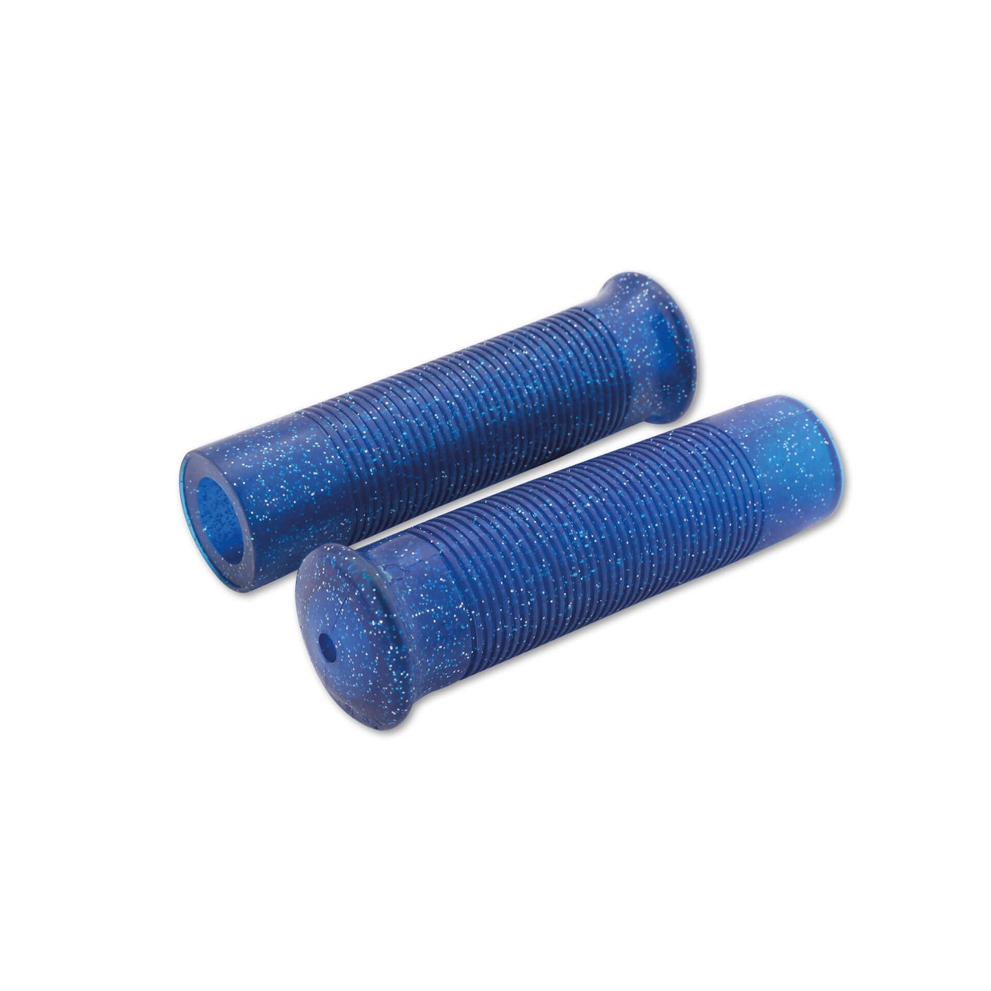 Lenkergriffe Custom Retrostyle für 7/8 Zoll Lenker (22mm) in blau metalflake - Kama Bike Parts