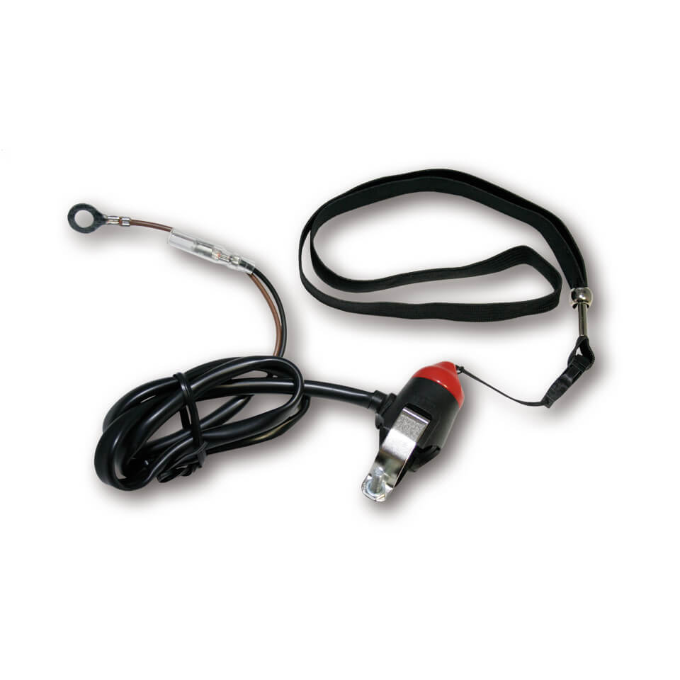 Universal Notausschalter mit Magnetschaltung Typ Schließer wasserdicht - Kama Bike Parts