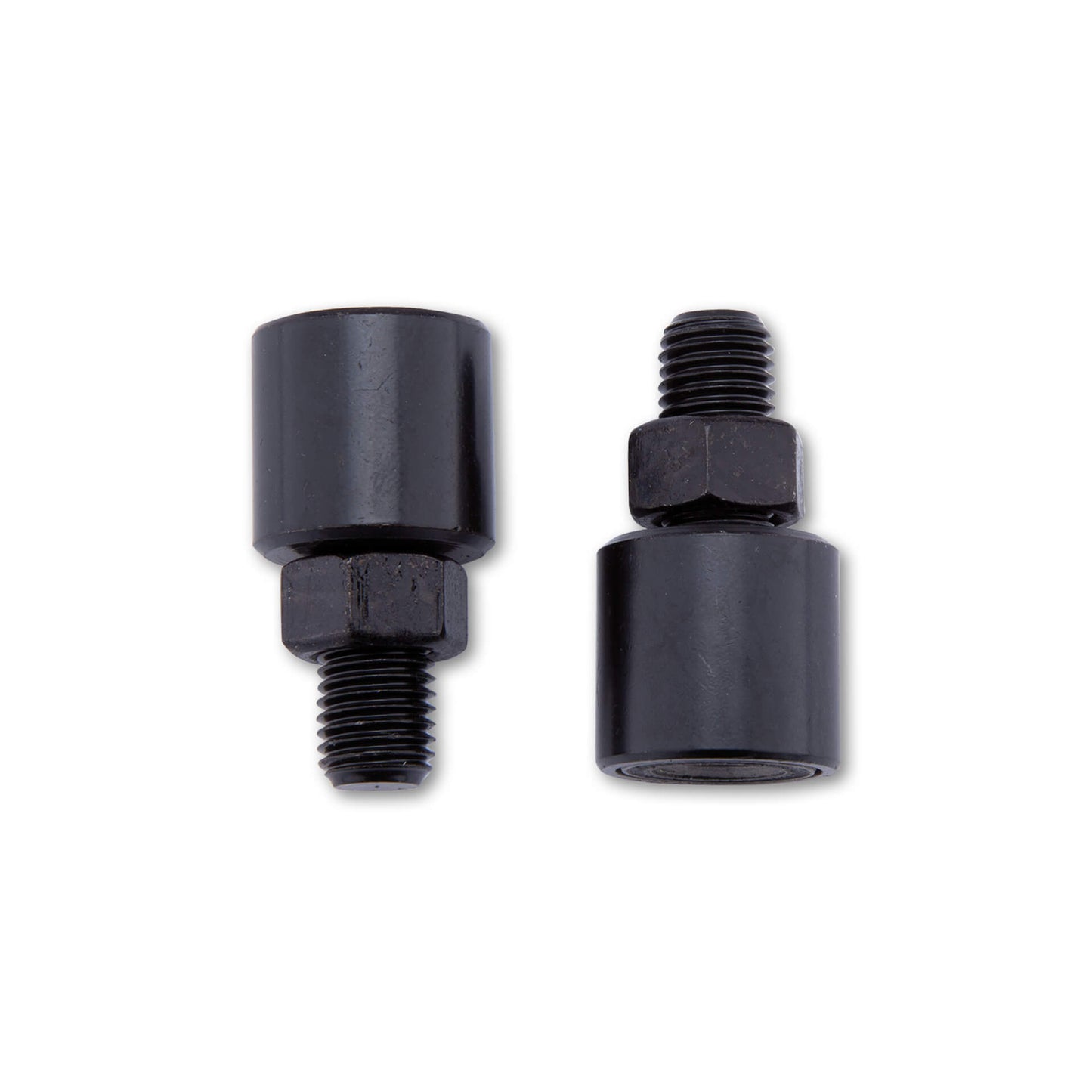 SHIN YO Spiegel Vibrationsvernichter für M10 x 1.25 chrom & schwarz - Kama Bike Parts