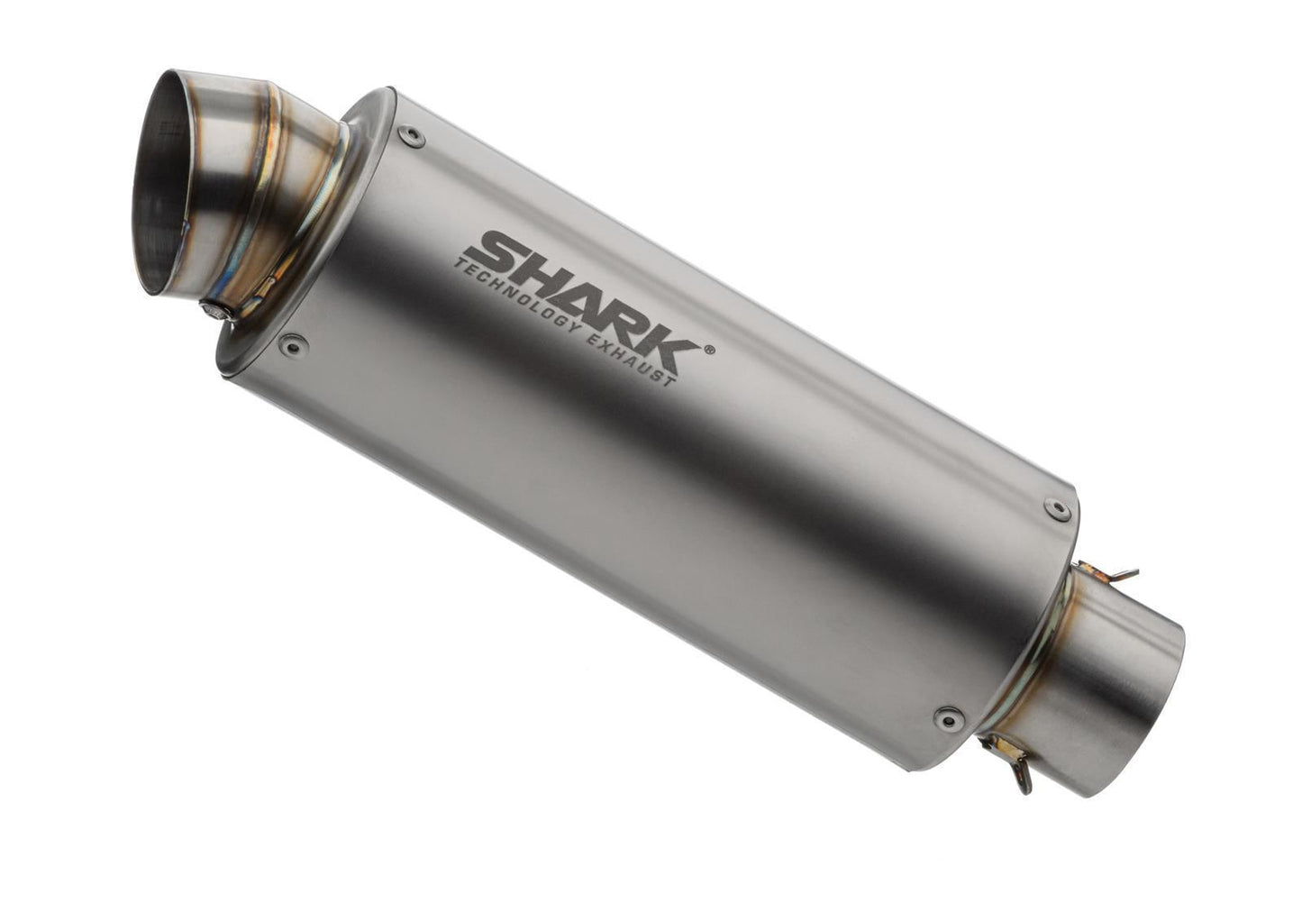 SHARK SRC 4 Auspuff Super Short passend für Husqvarna Svartpilen 125 2021-2023 - Kama Bike Parts