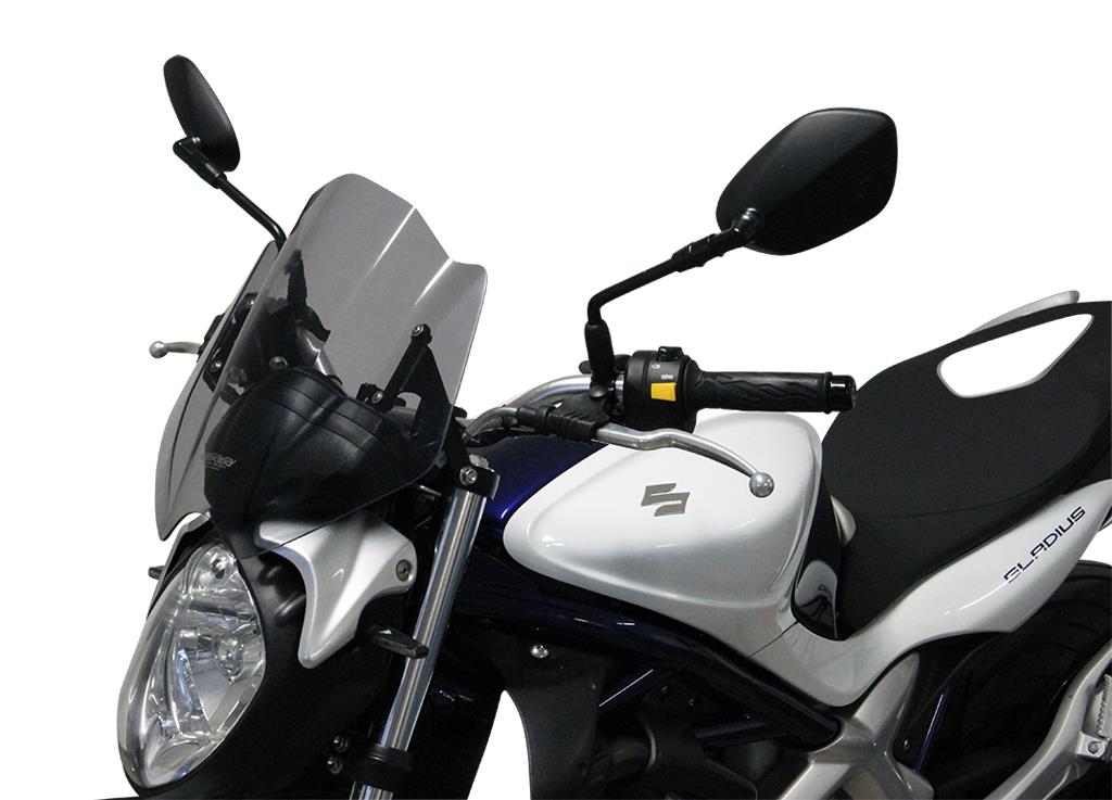 MRA Racingscheibe NR rauchgrau passend für Suzuki SFV 650 Gladius 2009-2015