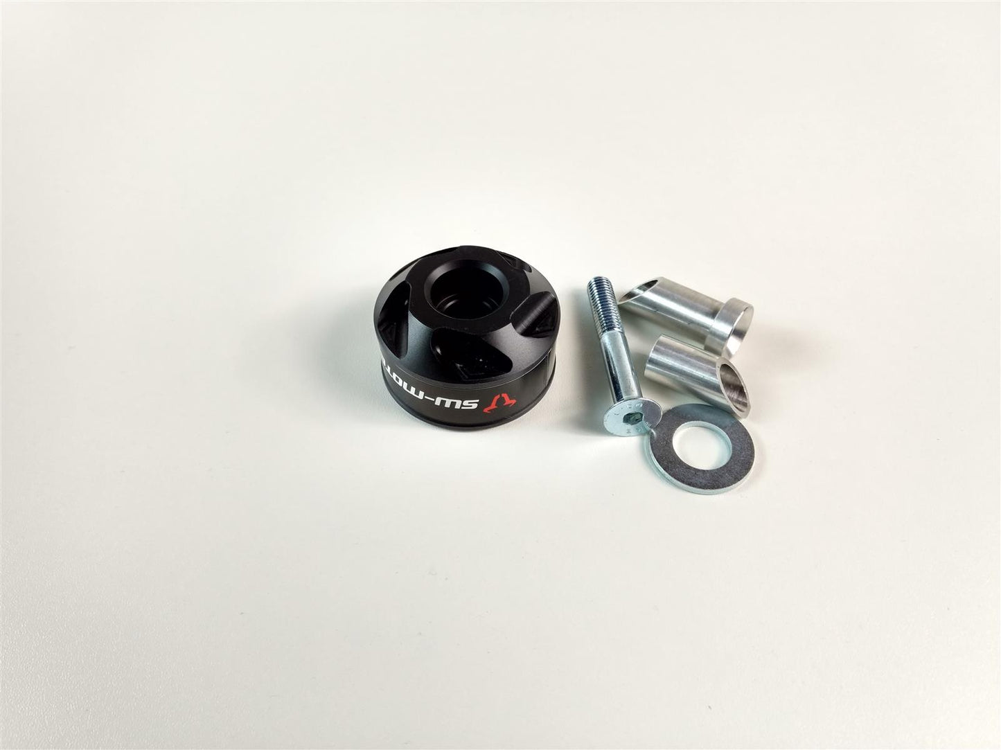 Sturzpad-Kit für Hinterachse Schwarz passend für BMW R 1200 GS 2004- - Kama Bike Parts