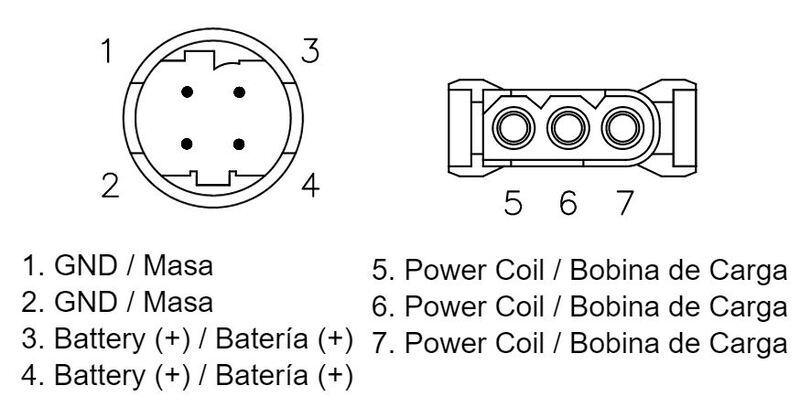 Laderegler passend für BMW C 400 GT 2019-2021 - Kama Bike Parts