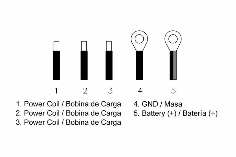 Laderegler passend für Harley Davidson FXDS-CON 1340 1991-1998 - Kama Bike Parts
