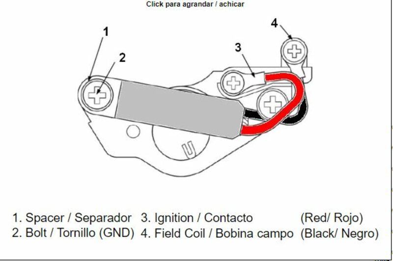 Laderegler passend für Triumph TIGER 900 1993-1998 - Kama Bike Parts