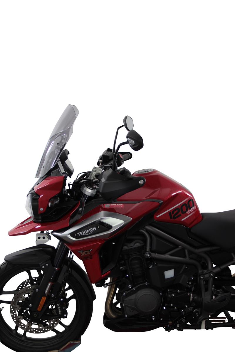 MRA Tourenscheibe "TM" grau passend für Triumph TIGER 1200 /XC /XR 2016-2021