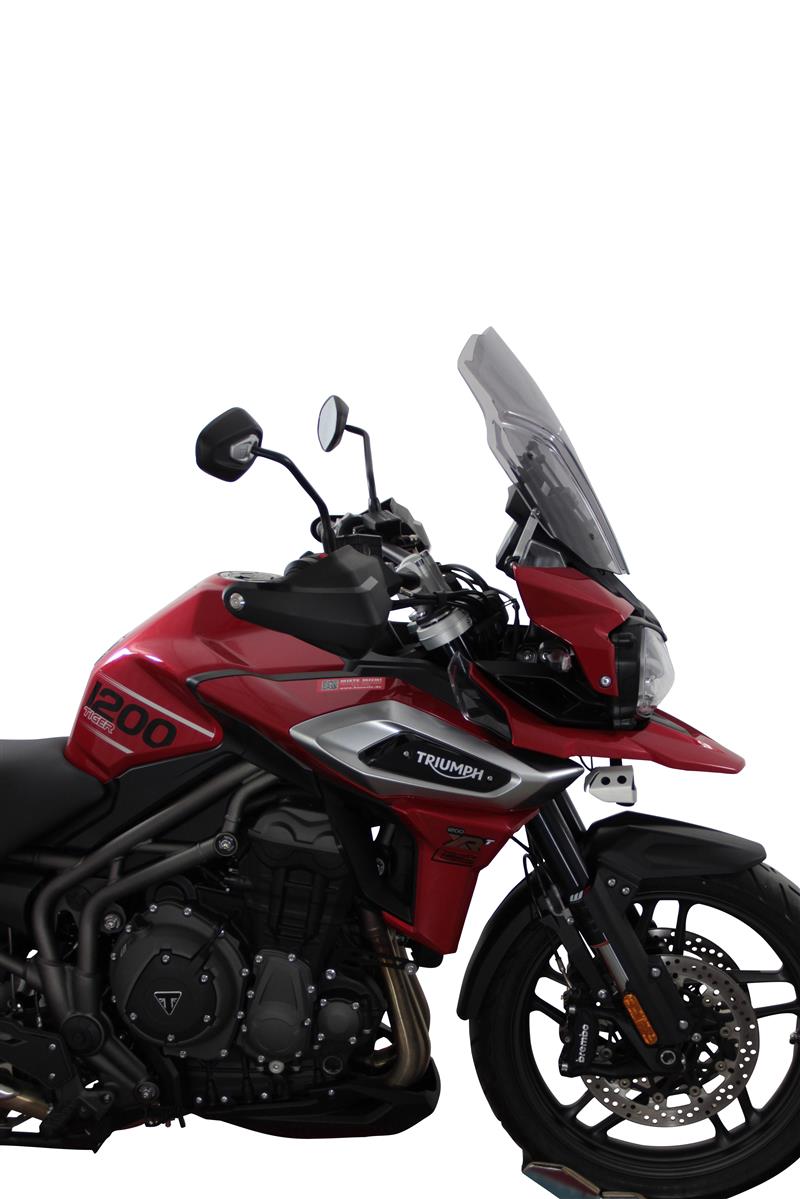 MRA Tourenscheibe "TM" grau passend für Triumph TIGER 1200 /XC /XR 2016-2021