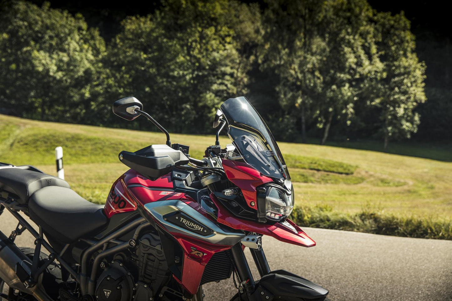 MRA Tourenscheibe "TM" grau passend für Triumph TIGER 1200 /XC /XR 2016-2021