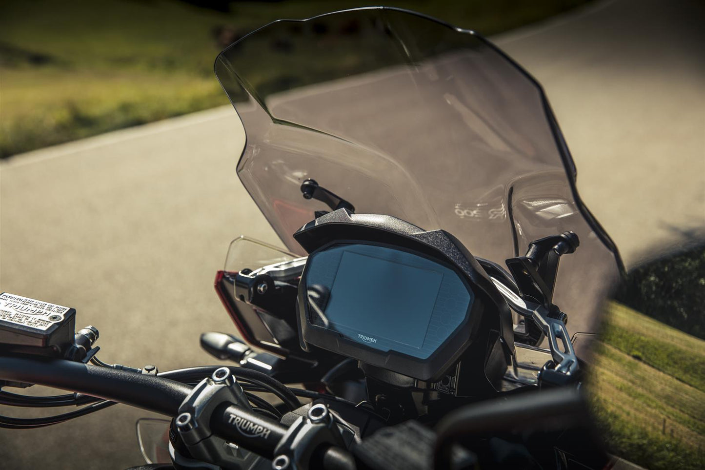MRA Tourenscheibe "TM" grau passend für Triumph TIGER 1200 /XC /XR 2016-2021