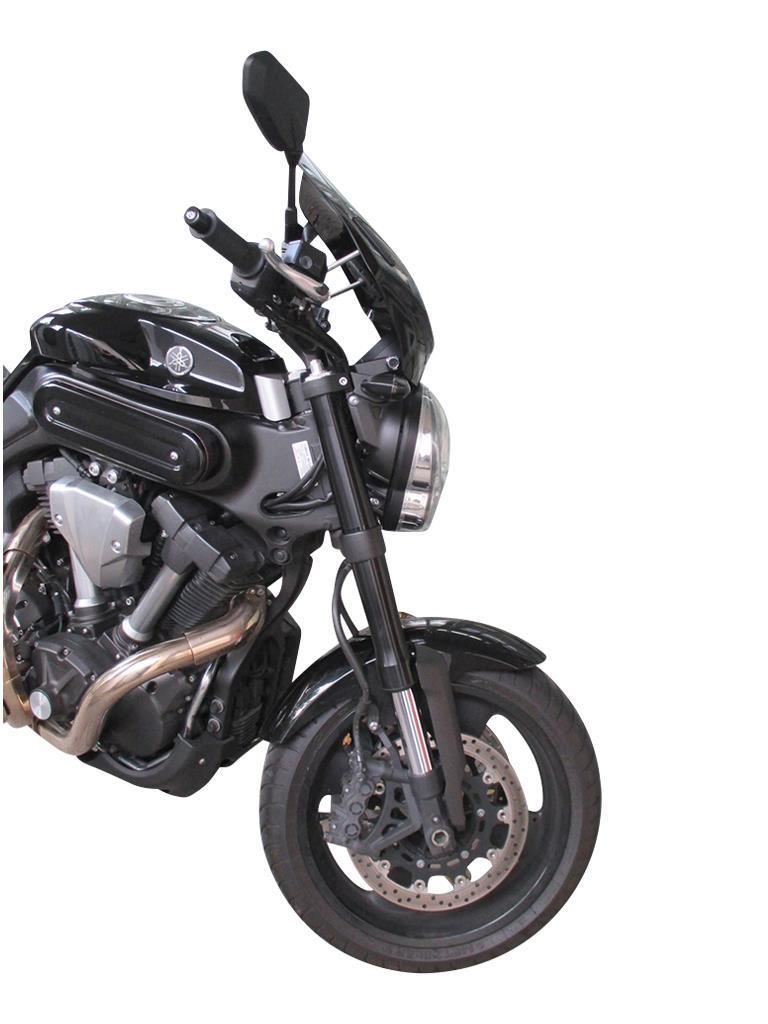 MRA V-Flow Screen C für diverse Motorräder rauchgrau Ohne Haltesatz