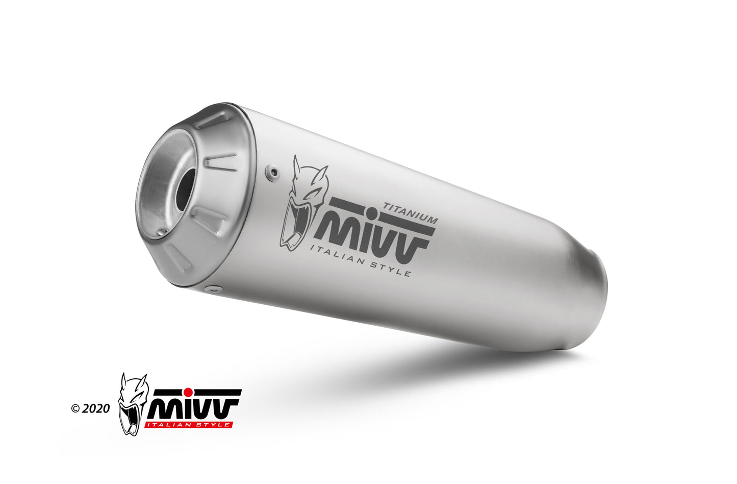 MIVV X-M1 Auspuff Komplettanlage Titan passend für Honda Monkey 125 2018-2024