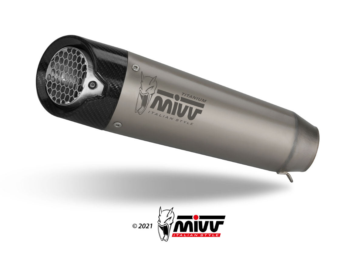 MIVV X-M5 Auspuff Titan passend für KTM 890 DUKE 2020-2024