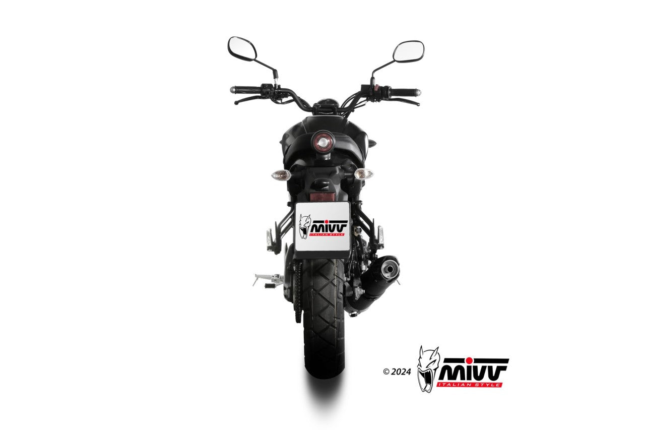 MIVV GP-C Auspuff Komplettanlage Carbon passend für YAMAHA XSR 125 2022-2024