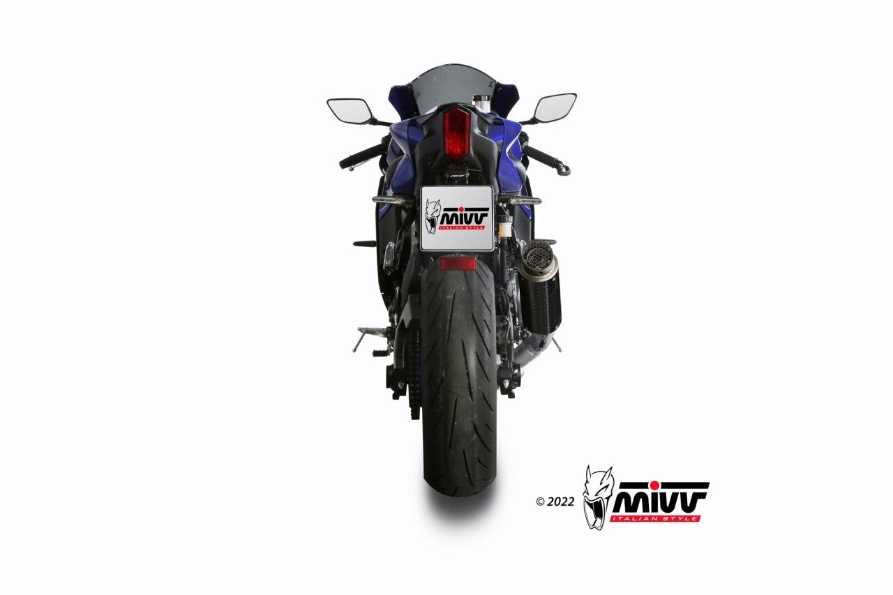 MIVV GPpro Auspuff Carbon passend für YAMAHA YZF-R7 2022-2024