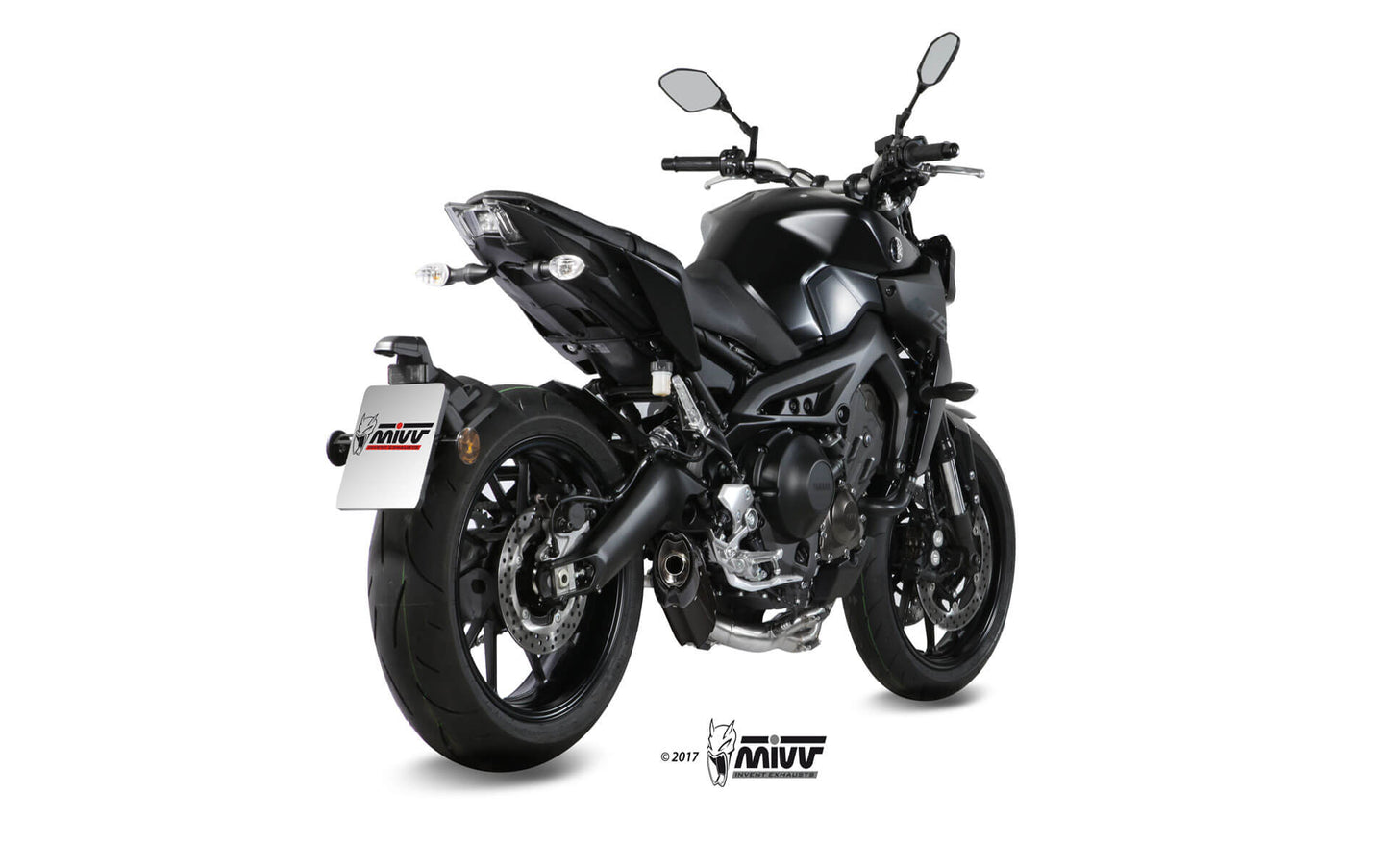 MIVV Suono Auspuff Komplettanlage passend für Yamaha MT-09 / SP 2013-2020