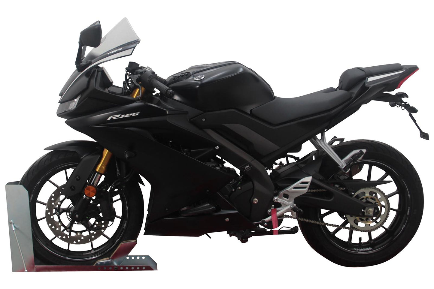 MRA Racingscheibe "R" klar passend für Yamaha YZF-R 125 2019-2022