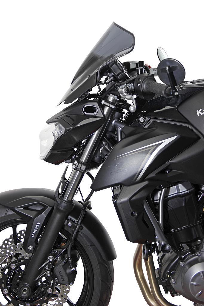 MRA Racingscheibe NRN rauchgrau passend für Kawasaki Z 650 2017-2019