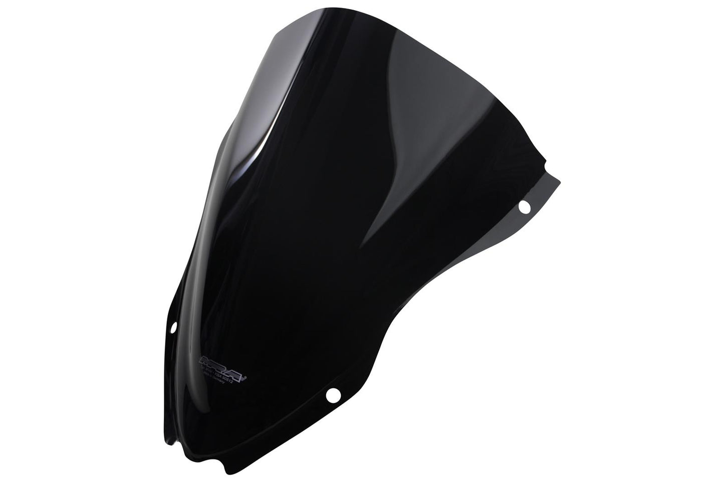 MRA Racingscheibe "R" schwarz passend für Kawasaki ZX-10R 2016-2020