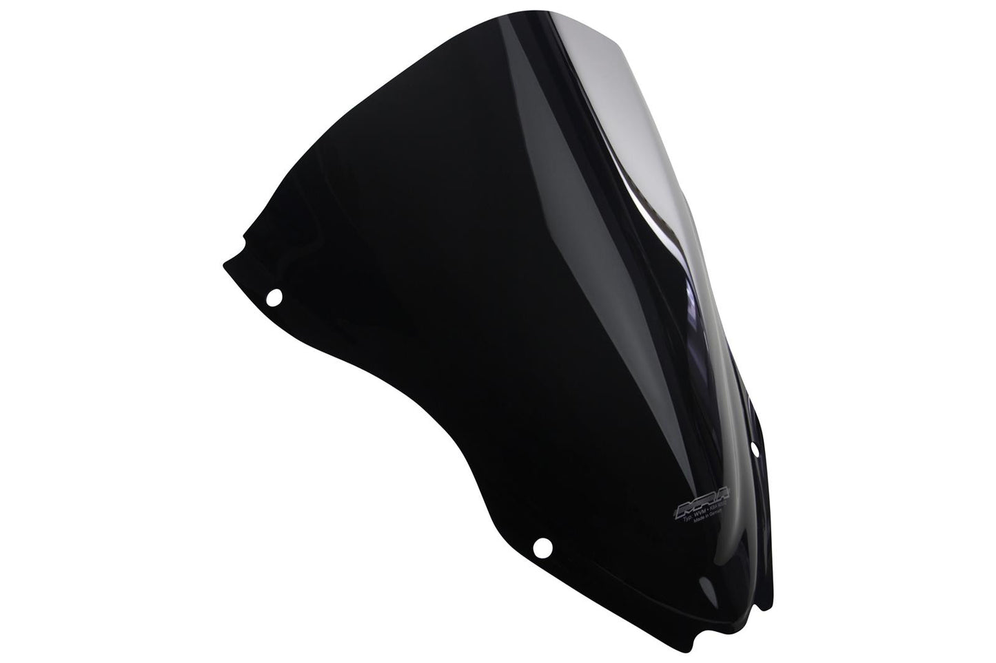 MRA Racingscheibe "R" schwarz passend für Kawasaki ZX-10R 2016-2020