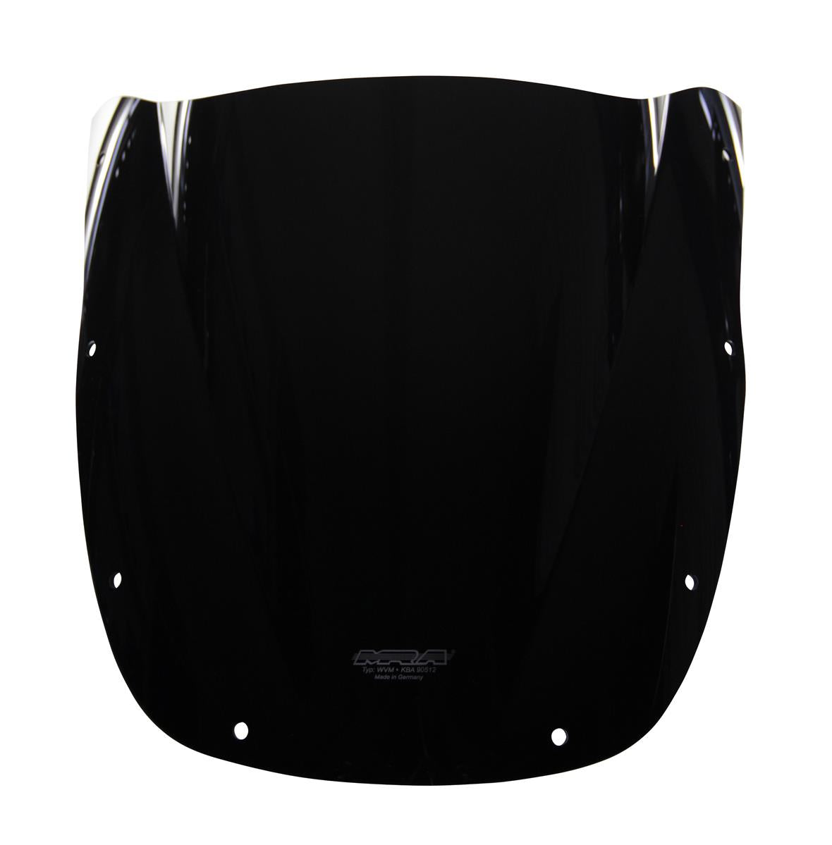 MRA Racingscheibe "R" schwarz passend für Kawasaki ZX-6R -1997