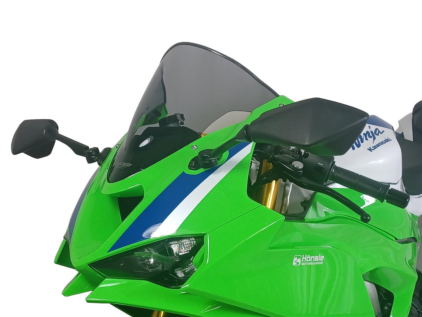 MRA Racingscheibe "R" rauchgrau passend für Kawasaki ZX-6R NINJA 2024-