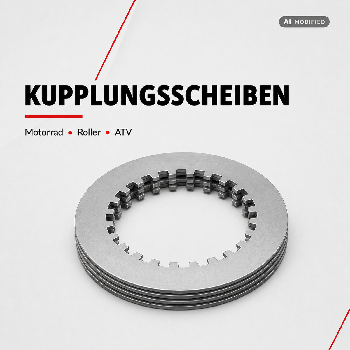 Kupplungsscheiben aus Stahl für Motorräder, Roller und ATVs