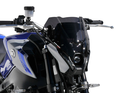 ERMAX Naked-Bike-Scheibe passend für YAMAHA MT-09 / SP 2021-2023 - Kama Bike Parts