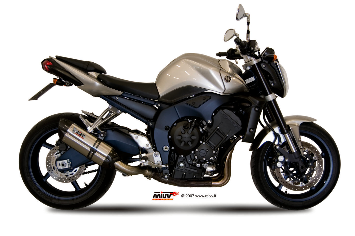 MIVV Suono Auspuff Edelstahl passend für Yamaha FZ1 / FZ1 Fazer 2006-2016