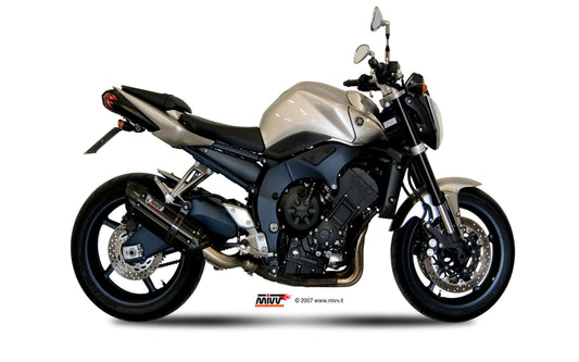 MIVV Suono Auspuff schwarz passend für Yamaha FZ1 / FZ1 Fazer 2006-2016
