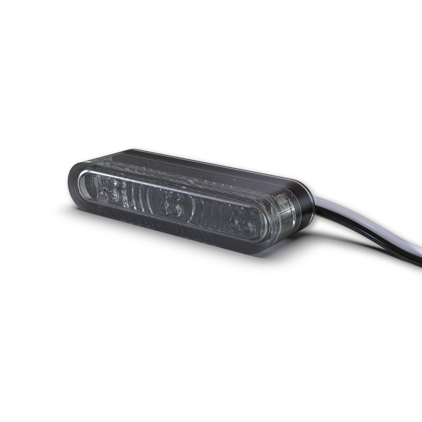 HIGHSIDER Star-MX1 Pro Motorrad LED Blinker/Positionslicht 2in1 Schwarz (Paar)