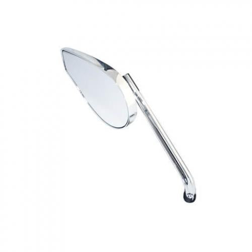 HIGHSIDER Motorrad Spiegel Phoenix 1 Chrom E-geprüft (Paar)