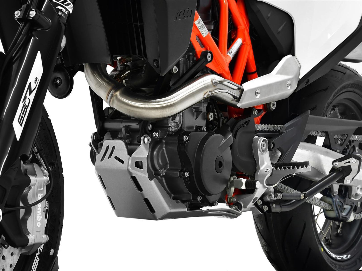 ZIEGER Motorschutz passend für KTM 690 Enduro R 2019-2023 - Kama Bike Parts